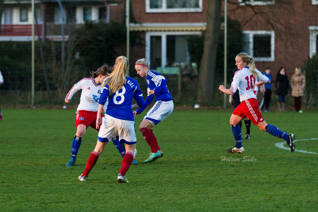 Bild 224 - B-Juniorinnen Hamburger SV - Holstein Kiel : Ergebnis: 0:1